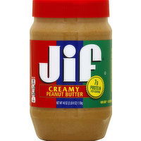 Jif Peanut Butter, Creamy - 40 Ounce