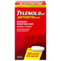 Tylenol Caplets 650 mg Arthritis Pain - 100 Each
