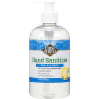 First Street Hand Sanitizer, Fresh Lemon Scent - 16 Fluid ounce