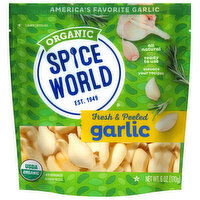 Organic Peeled Garlic - 6 Ounce