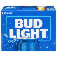 Bud Light Beer, 12 Each