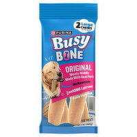 Busy Bone Large Original Meaty Middle Dog Treats - 2 Each
