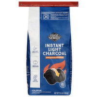 First Street Charcoal, Instant Light - 11.6 Pound