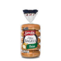 Sara Lee Onion Bagels - 5 Each