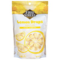 First Street Hard Candies, Lemon Drops - 16 Ounce