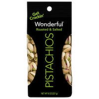 Wonderful Pistachios In Shell Roasted & Salted Pistachios - 8 Ounce