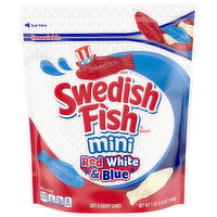 Swedish Fish Soft & Chewy Red White & Blue Mini Candy - 28.8 Ounce