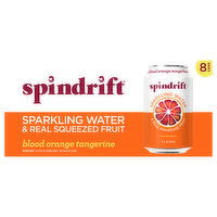 Spindrift Unsweetened Blood Orange Tangerine Sparkling Water