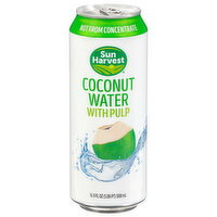 Sun Harvest Coconut Water with Pulp - 16.9 Fluid ounce