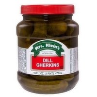 Mrs Kleins Dill Gherkins, 16 oz - 16 Ounce