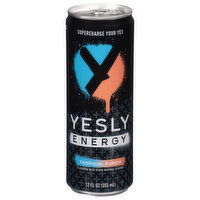 Yesly Energy Drink, Tropical Punch - 12 Fluid ounce