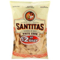 Santitas Tortilla Chips, White Corn - 11 Ounce