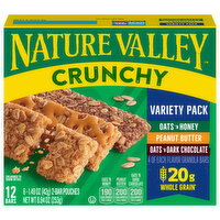 Nature Valley Oats 'N Honey/Peanut Butter/Oats 'N Dark Chocolate Granola Bars Variety Pack