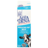 Alta Dena Milk, 2% Milkfat, Reduced Fat, 1 Quart