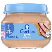 Gerber Sitter 2nd Foods Ham and Gravy - 2.5 Ounce
