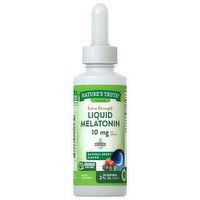 Nature's Truth Liquid Melatonin, Extra Strength, 10 mg, Natural Berry Flavor - 2 Fluid ounce