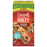 Nature Valley Nut Granola Bars, Almond, Sweet and Salty - 36 Each