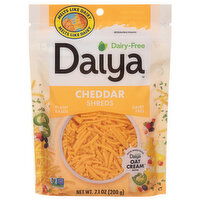 Daiya Cheese Shreds, Dairy-Free, Cheddar - 7.1 Ounce