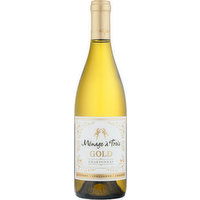 Menage a trois Chardonnay, Gold, California, 750 Millilitre