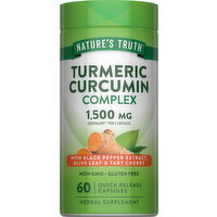 Nature's Truth Advanced Capsules 1500 mg Turmeric Curcumin Complex - 60 Each