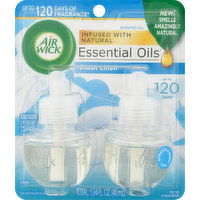 Air Wick Scented Oil Refills, Fresh Linen - 2 Each