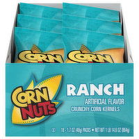 Corn Nuts Corn Kernels, Crunchy, Ranch, 18 Each