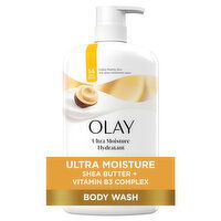Olay Ultra Moisture Body Wash with Shea Butter - 33 Fluid ounce