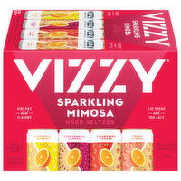 Vizzy Hard Seltzer, Sparkling Mimosa - 144 Ounce