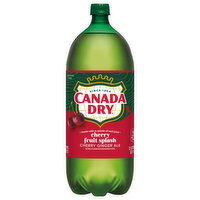 Canada Dry Cherry Fruit Splash Ginger Ale - 2.1 Quart