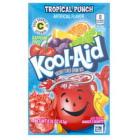 Kool-Aid Caffeine Free Unsweetened Tropical Punch Drink Mix