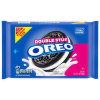 Oreo Sandwich Cookies, Double Stuf, Chocolate, Family Size - 18.71 Ounce