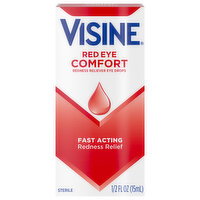 Visine Eye Drops, Red Eye Comfort - 0.5 Fluid ounce
