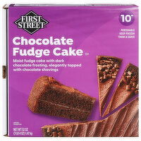 First Street Chocolate Fudge Cake - 52 Ounce