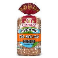 Oroweat Oroweat Organic 100% Whole Grain Bread, 27 oz - 27 Ounce