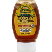 Sun Harvest Honey, 100% Pure, Light Amber - 12 Ounce