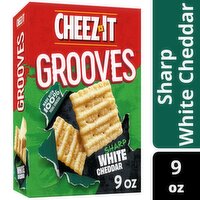 Cheez-It Crunchy Cheese Crackers, Sharp White Cheddar