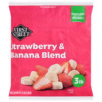 First Street Strawberry & Banana Blend, 48 Ounce