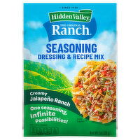 Hidden Valley Seasoning, Creamy Jalapeno Ranch - 1 Ounce