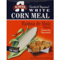 Albers Corn Meal, White - 40 Ounce