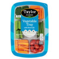 Taylor Farms Vegetable Tray, with Ranch Dip, 18 Ounce