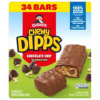 Quaker Chocolate Chip Granola Bars - 34 Each