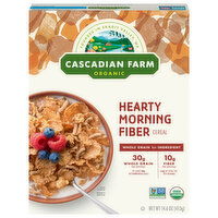 Cascadian Farm Hearty Morning Fiber Cereal - 14.6 Ounce