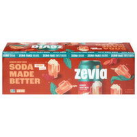 Zevia Zero Sugar Ginger Root Beer Soda