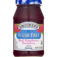 Smucker's Preserves, Sugar Free, Red Raspberry - 12.75 Ounce