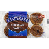 Tastykake Pastry Rolls, Chocolate Swirls - 6 Each
