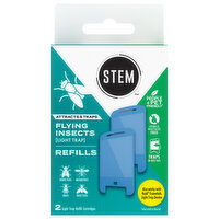 Stem Flying Insects Light Trap Refills - 2 Each