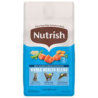 Nutrish All Ages Whole Health Blend Real Salmon & Brown Rice Recipe Food for Cats - 3 Pound