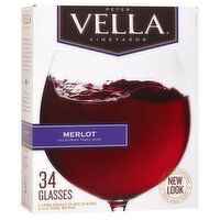 Peter Vella Merlot Red Wine Box - 5 Litre