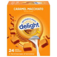 International Delight Coffee Creamer, Caramel Macchiato - 24 Each