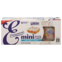 Entenmann's Snack cakes, Iced Party Cakes, Mini - 6 Each